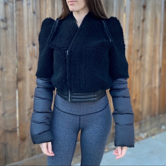 Rick Owens Contrast Padded Jacket - Picture 10 of 14